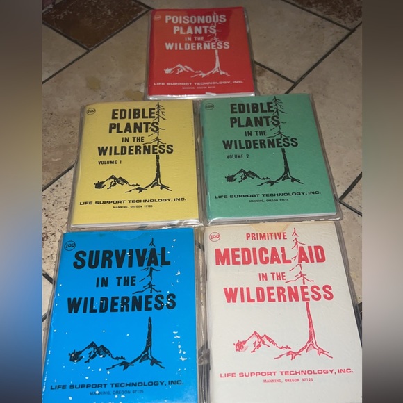 Other - Wilderness Pocket n pak books for wilderness information